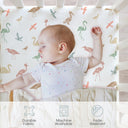 Wetland Birds Snug & Soft Microfiber Crib Sheet