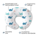 Whale Oversized Nursing Pillow