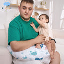 Whale Oversized Nursing Pillow