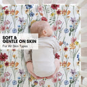Wild Flower Breathable Baby Sheet in Microfiber