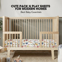 Wild Flower Breathable Mini Crib Sheets