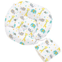 Woodland Animals All-in-One Nursing Pillow with Arm Pillow and Secure Waist Strap