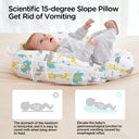 Woodland Animals All-in-One Nursing Pillow with Arm Pillow and Secure Waist Strap