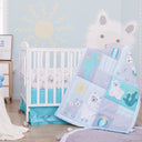 Zoo Animals 3-Piece Baby Nursery Bedding Set