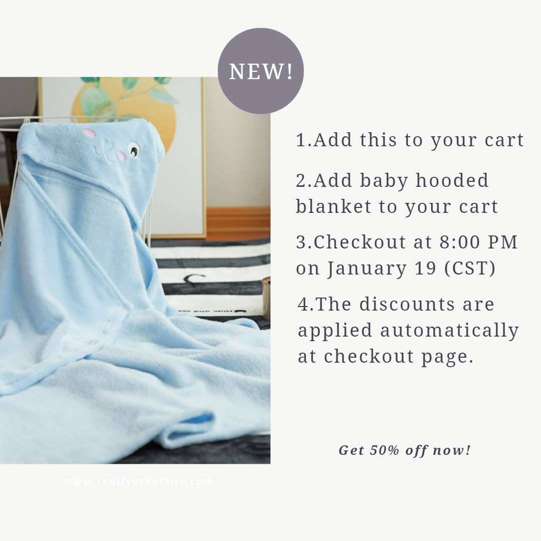 Baby Hooded Blanket for Toddlers(Bear) - New Release Price