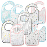 Baby Bibs Muslin Bibs (9 Packs)