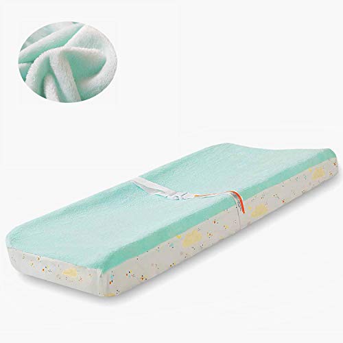 Plush Changing Pad Cover(Aqua)