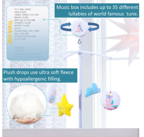 Crib Toys Digital Music Box with 35 lullabies