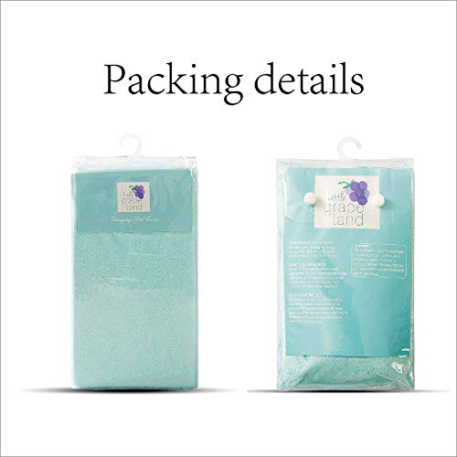 Plush Changing Pad Cover(Aqua)