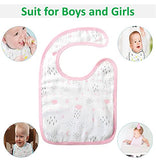 Baby Bibs Muslin Bibs (Pink)