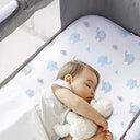 Rainbow World Ultra Soft Microfiber Crib Sheet