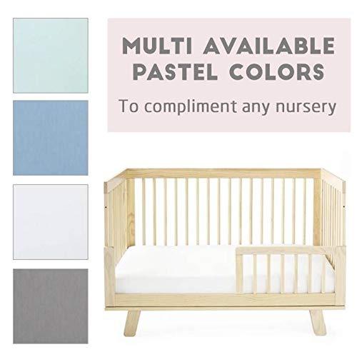 Jersey Stretchy Cotton Crib Sheet 1 Pack (White)