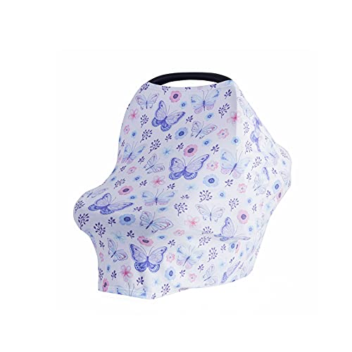 Stretchy Car Seat Covers for Babies(Butterfly)