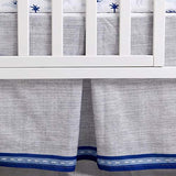 Crib Bedding Sets for Boys - Blue Dinosaur