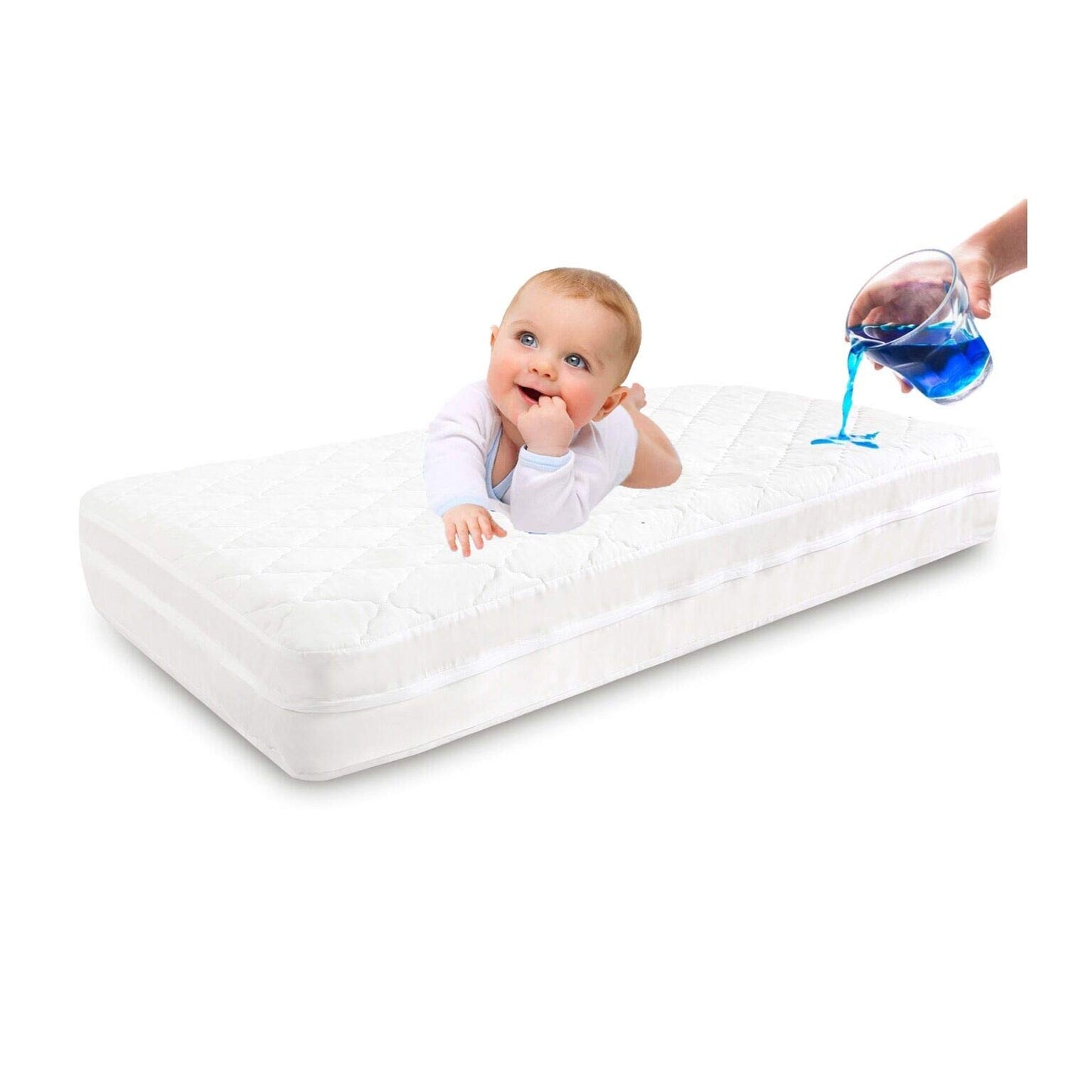 Zippered Crib Waterproof Mattress Protector