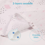 3 Pack Cotton Muslin Swaddle Blankets (Pink)