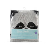 Plush Newborn Tummy Time Play Mat (Grey Raccoon)